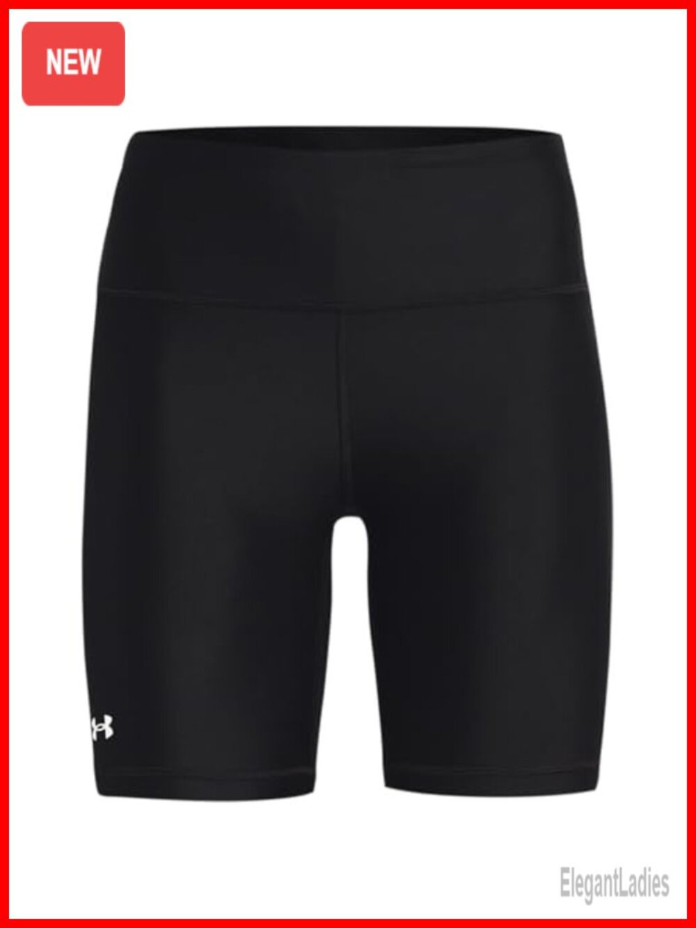 Under Armour HeatGear High Rise Bike Shorts 8" Inseam Women's Athletic